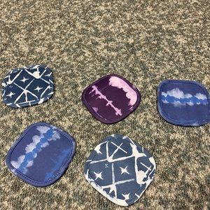 Lug coasters assorted colours